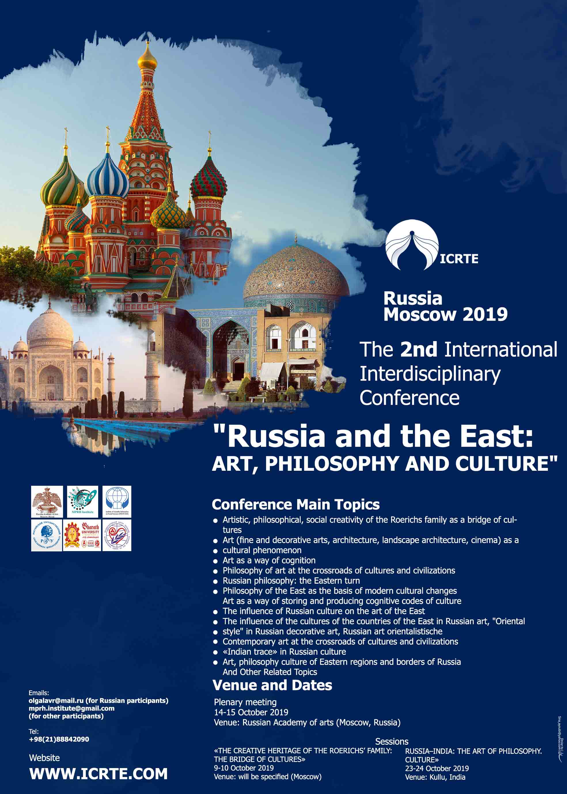 «RUSSIA AND THE EAST:  ART, PHILOSOPHY AND CULTURE